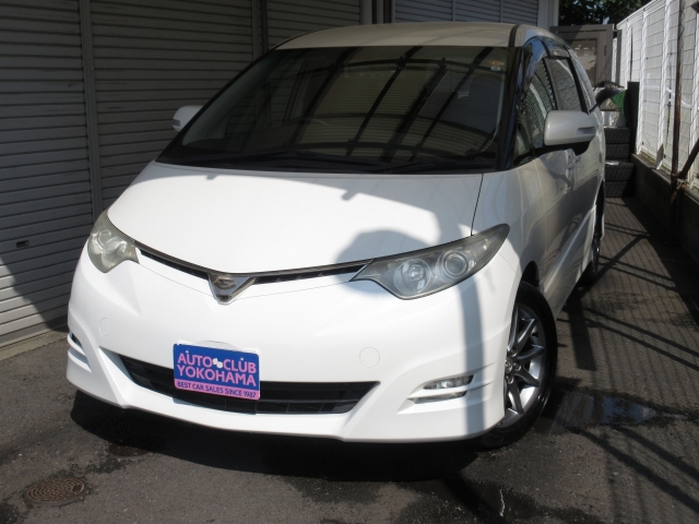 TOYOTA Estima Aeras S Package Pearl White 2006′ 99AH1