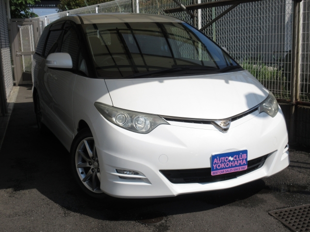 TOYOTA Estima Aeras S Package Pearl White 2006′ 99AH1
