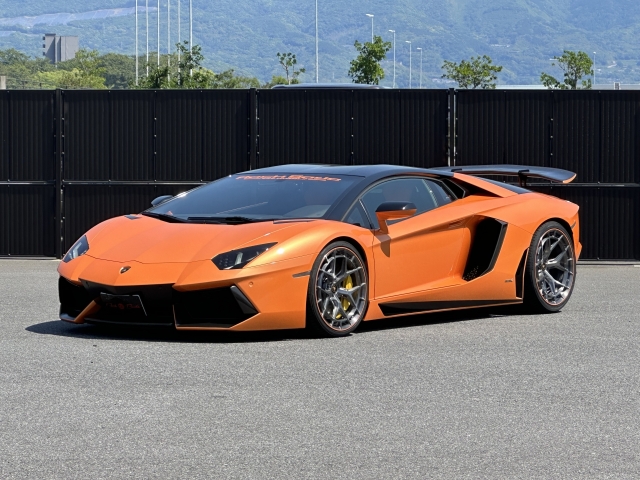Lamborghini Aventador LP700-4 Orange 2014′ 9HV67