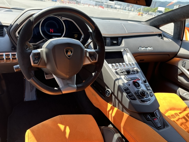 Lamborghini Aventador LP700-4 Orange 2014′ 9HV67