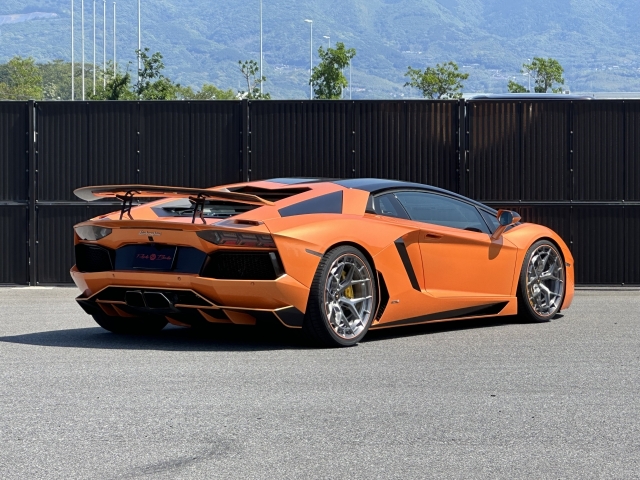 Lamborghini Aventador LP700-4 Orange 2014′ 9HV67