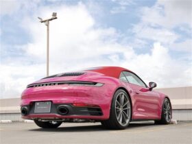 
									Porsche 911 Carrera Cabriolet PDK Pink 2023′ 9KCG1 full								
