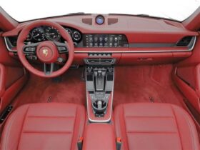 
									Porsche 911 Carrera Cabriolet PDK Pink 2023′ 9KCG1 full								