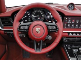 
									Porsche 911 Carrera Cabriolet PDK Pink 2023′ 9KCG1 full								