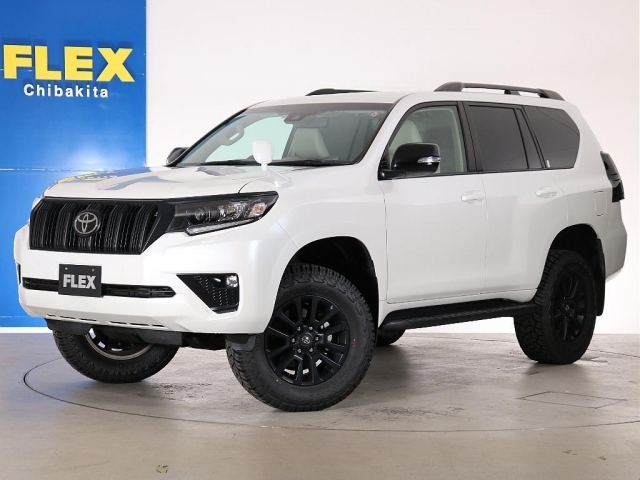 TOYOTA Land Cruiser Prado TX L Packet Matte Black Ed Pearl White 2022′ 9MHGQ