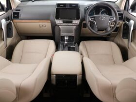 
									TOYOTA Land Cruiser Prado TX L Packet Matte Black Ed Pearl White 2022′ 9MHGQ full								