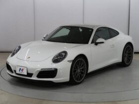 
									Porsche 911 Carrera 4 White 2018′ 9QNN1 full								