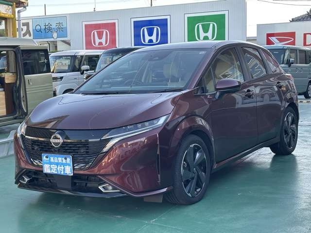 NISSAN AURA G Leather Edition Wine Red 2023′ A5PEK