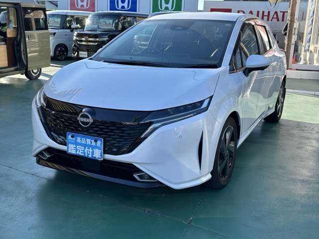 NISSAN AURA G Leather Edition Pearl White 2023′ A5PEX