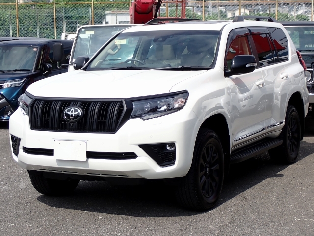 TOYOTA Land Cruiser Prado TX L Packet Matte Black Ed Pearl White 2022′ A7L45