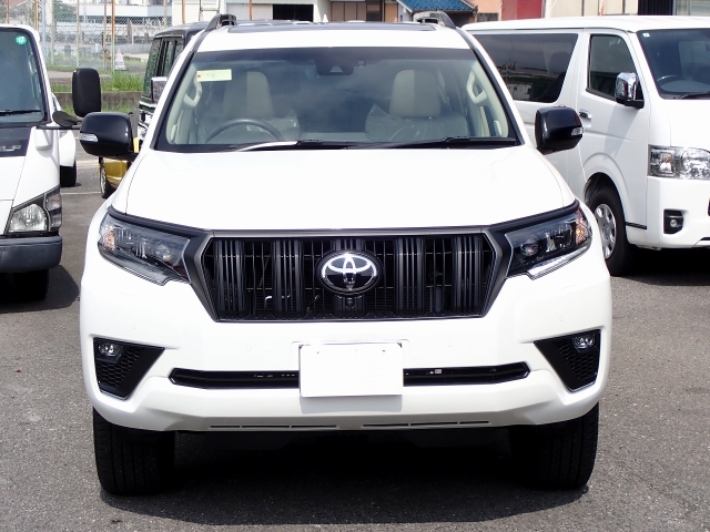 TOYOTA Land Cruiser Prado TX L Packet Matte Black Ed Pearl White 2022′ A7L45