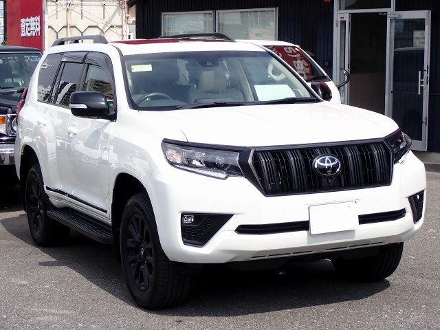 TOYOTA Land Cruiser Prado TX L Packet Matte Black Ed Pearl White 2022′ A7L45