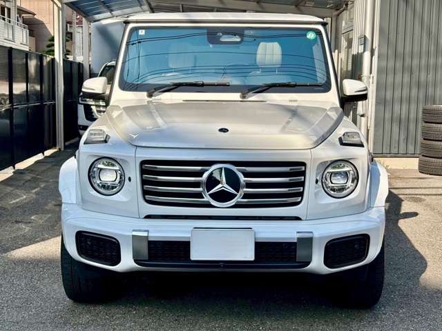 Mercedes-Benz G Class G450d Launch Edition (ISG) White 2024′ A9YOU