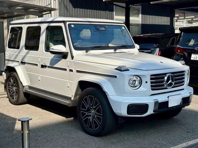 Mercedes-Benz G Class G450d Launch Edition (ISG) White 2024′ A9YOU