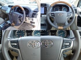 
									TOYOTA Land Cruiser Prado TX L Packet Matte Black Ed Pearl White 2023′ AE0NE full								