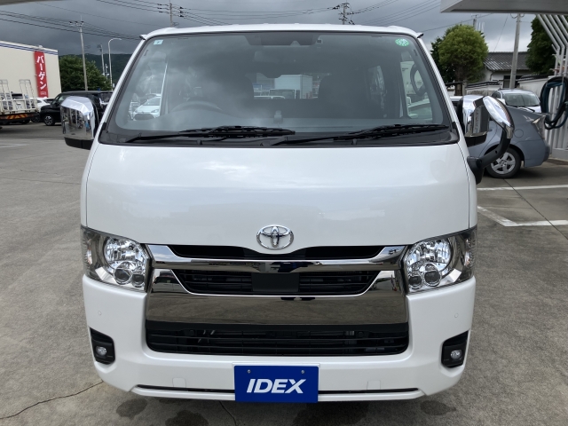 TOYOTA Hiace Van Super GL Dark Prime 2 Long Pearl White 2024′ AJSWH