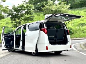 
									TOYOTA Alphard S C Package Pearl White 2020′ AL35P full								