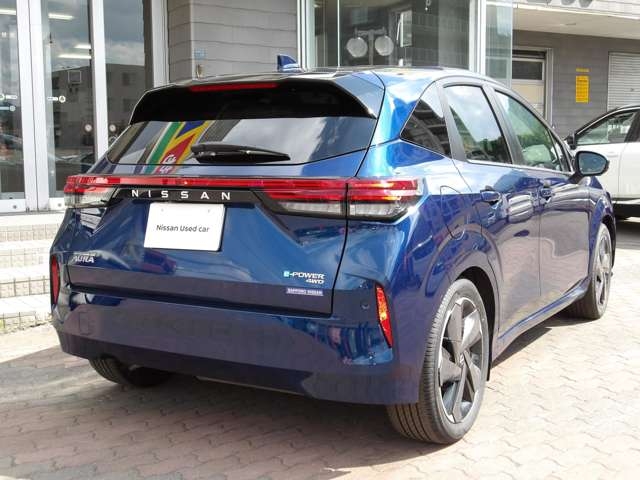 NISSAN AURA G FOUR Leather Edition Blue 2024′ AR5E4