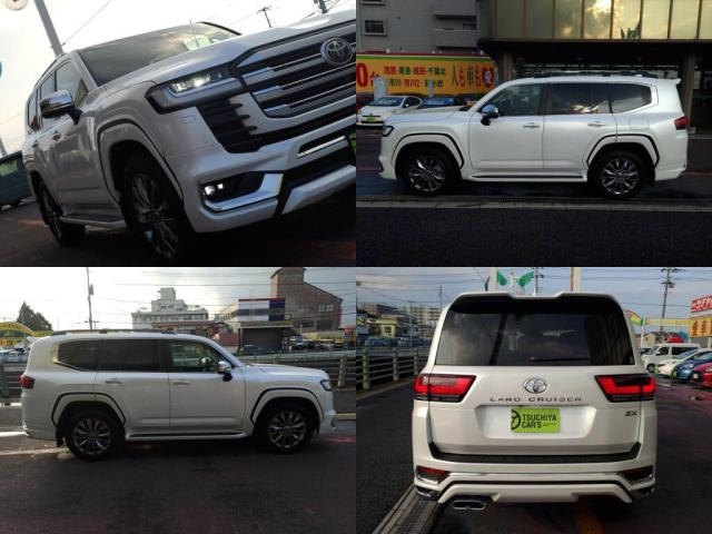 TOYOTA Land Cruiser Wagon ZX Pearl White 2023′ AVHE2