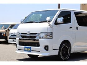 
									TOYOTA Hiace Van Super GL Dark Prime 2 Long Pearl White 2023′ B1XAC full								