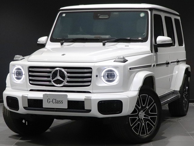 Mercedes-Benz G Class G450d Launch Edition (ISG) Pearl White 2024′ B80WF