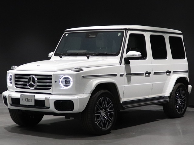 Mercedes-Benz G Class G450d Launch Edition (ISG) Pearl White 2024′ B80WF