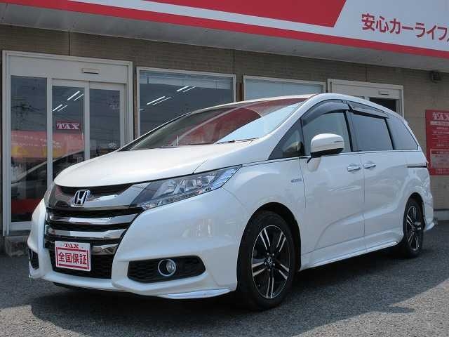 Honda Odyssey HV Absolute Honda Sensing EXpk Pearl White 2017′ BAIAF