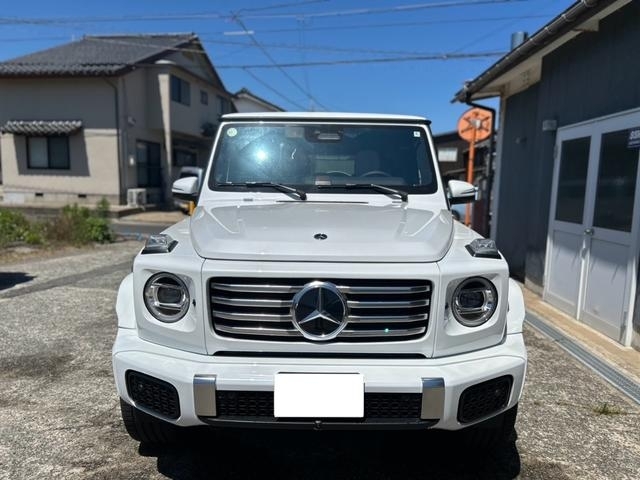 Mercedes-Benz G Class G450d Launch Edition (ISG) White 2024′ BF3DU