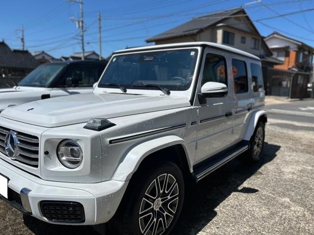 Mercedes-Benz G Class G450d Launch Edition (ISG) White 2024′ BF3DU