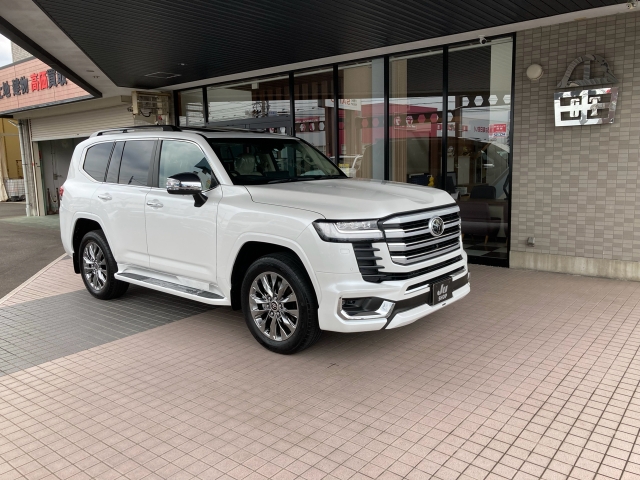 TOYOTA Land Cruiser Wagon ZX  Full MOP  Unused Pearl White 2023′ BFYDT