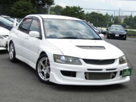 
									MITSUBISHI Lancer GSR Evolution 8 White 2003′ BO3GN full								