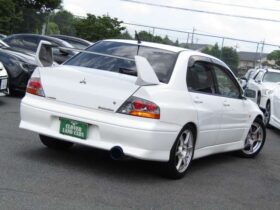 
									MITSUBISHI Lancer GSR Evolution 8 White 2003′ BO3GN full								