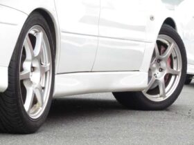 
									MITSUBISHI Lancer GSR Evolution 8 White 2003′ BO3GN full								