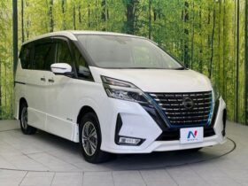 
									NISSAN Serena e-POWER Highway Star V Pearl White 2019′ BPFAT full								