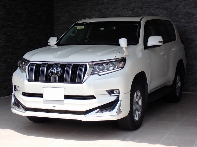 TOYOTA Land Cruiser Prado TX L Package Sunroof Pearl White 2021′ BTGCZ
