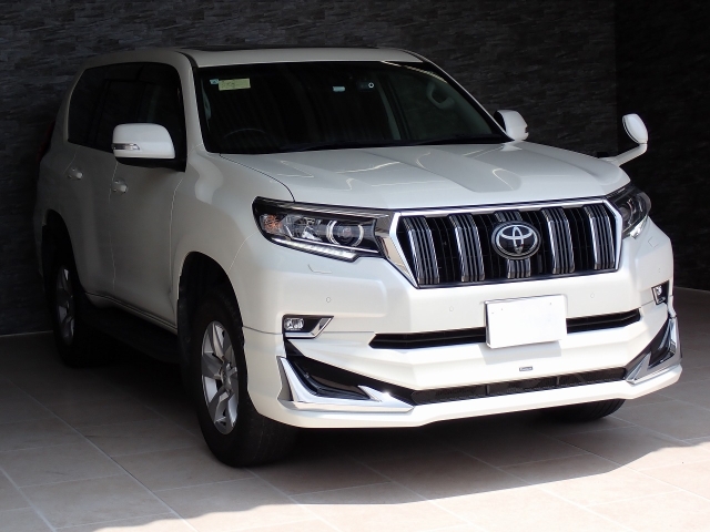 TOYOTA Land Cruiser Prado TX L Package Sunroof Pearl White 2021′ BTGCZ