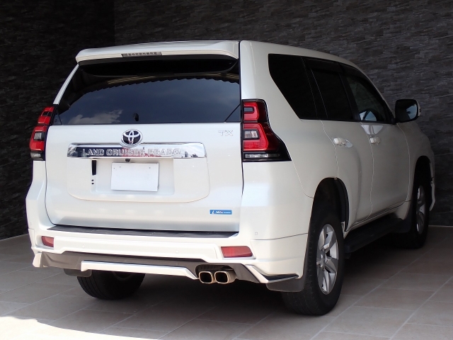 TOYOTA Land Cruiser Prado TX L Package Sunroof Pearl White 2021′ BTGCZ