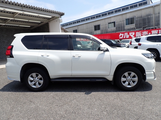 TOYOTA Land Cruiser Prado TX L Package Sunroof Pearl White 2021′ BTGCZ