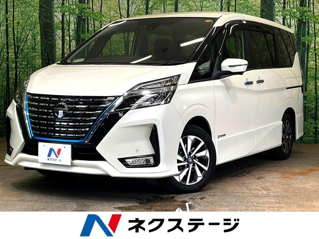 NISSAN Serena e-POWER Highway Star V Pearl White 2021′ BTORV