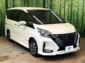 
									NISSAN Serena e-POWER Highway Star V Pearl White 2021′ BTORV full								