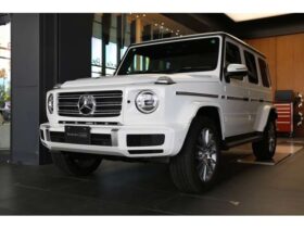 
									Mercedes-Benz G Class G400d AMG Line Pearl White 2022′ BTQ5T full								