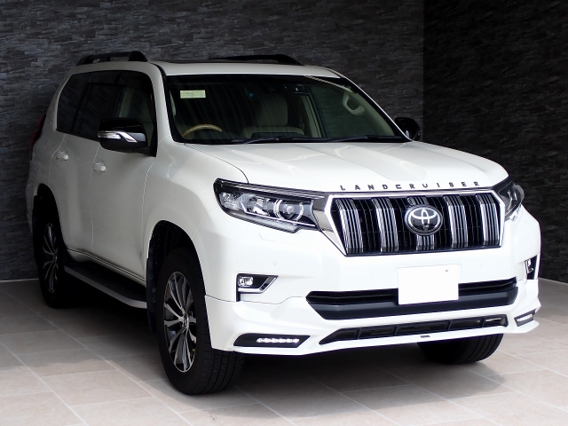 TOYOTA Land Cruiser Prado TX L Package Sunroof 7 Seater Pearl White 2021′ BVLMB