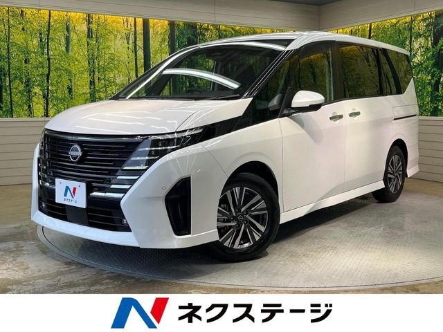 NISSAN Serena e-POWER Highway Star V Pearl White 2023′ BXYQO