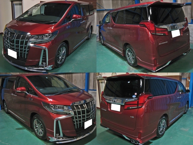 TOYOTA Alphard Executive Lounge S Royal Lounge Red 2019′ C0IZR