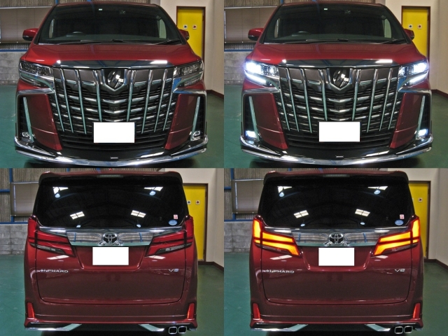 TOYOTA Alphard Executive Lounge S Royal Lounge Red 2019′ C0IZR