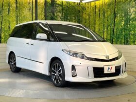 
									TOYOTA Estima Aeras Premium Edition Pearl White 2013′ C6JQ0 full								