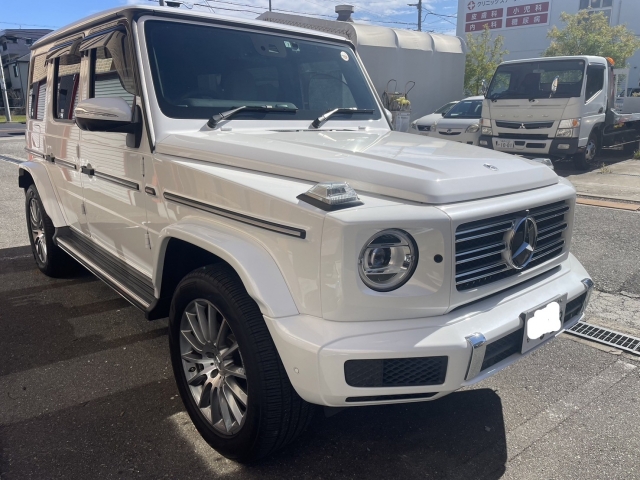 Mercedes-Benz G Class G400d AMG Line White 2022′ C6YH9