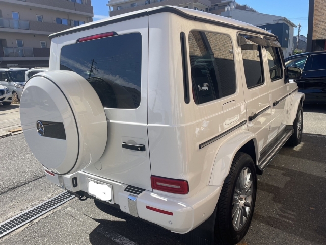 Mercedes-Benz G Class G400d AMG Line White 2022′ C6YH9