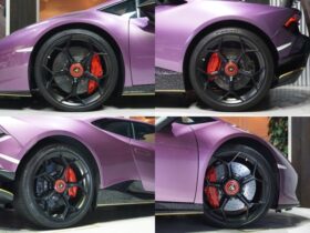 
									Lamborghini Huracan Performante Purple 2018′ CALOB full								