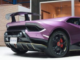 
									Lamborghini Huracan Performante Purple 2018′ CALOB full								